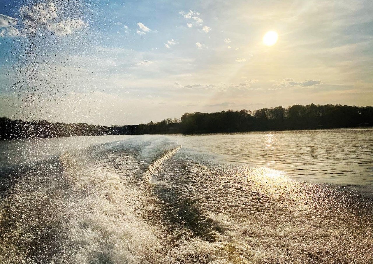 Back on the lake